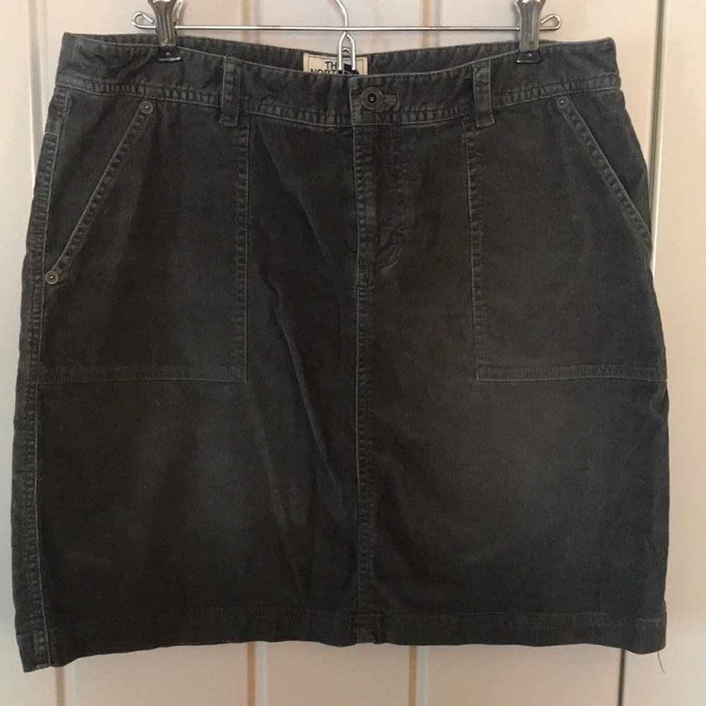 The North Face Corduroy Midi Skirt Large EUC